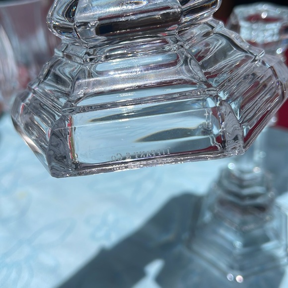 Pair Tiffany &Co  Candle Holders